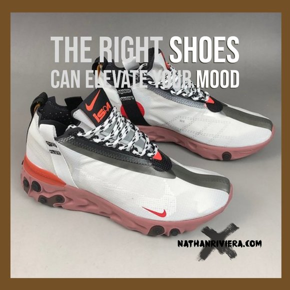 Nike React Runner Mid WR ISPA “Summit White” - Picture 2 of 12